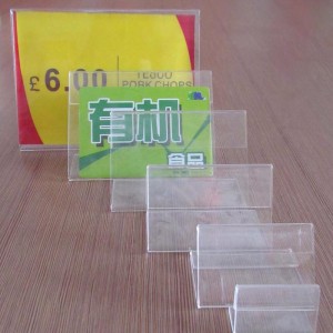 A4 Acrylic Price Sign Holder