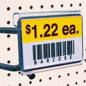 Supermarket Grocery Store Pachena Ratidza Plastic Channel Tag Label Holder Adhesive Price Holder Data Strip