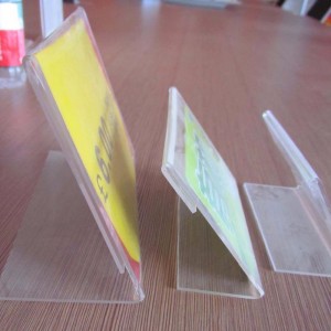 I-A4 Acrylic Price Sign Holder
