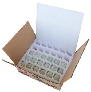 Epe пена за продажба Картон за јајца, земјена кутија за јајца отпорна на удари