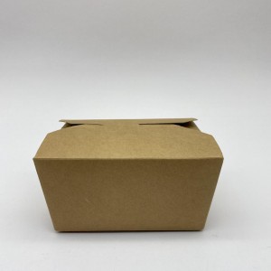 Caja de embalaje de ángulo recto de papel Kraft