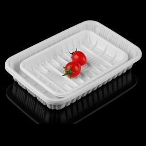 Πλαστικός δίσκος κρέατος μιας χρήσης φρέσκων συσκευασιών κατεψυγμένων τροφίμων για σούπερ μάρκετ