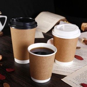 Einweg-Kaffeetasse aus Papier zum Mitnehmen