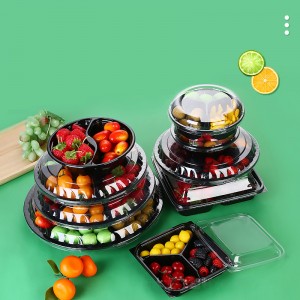 Blister Plastic Box Fruit Packaging Boxes Fruit Salads Divider Containers