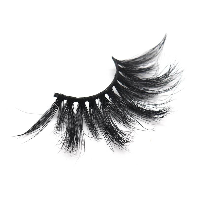 Customized Private Label Boxes Wholesale Fluffy 25mm Mink Eyelashes
