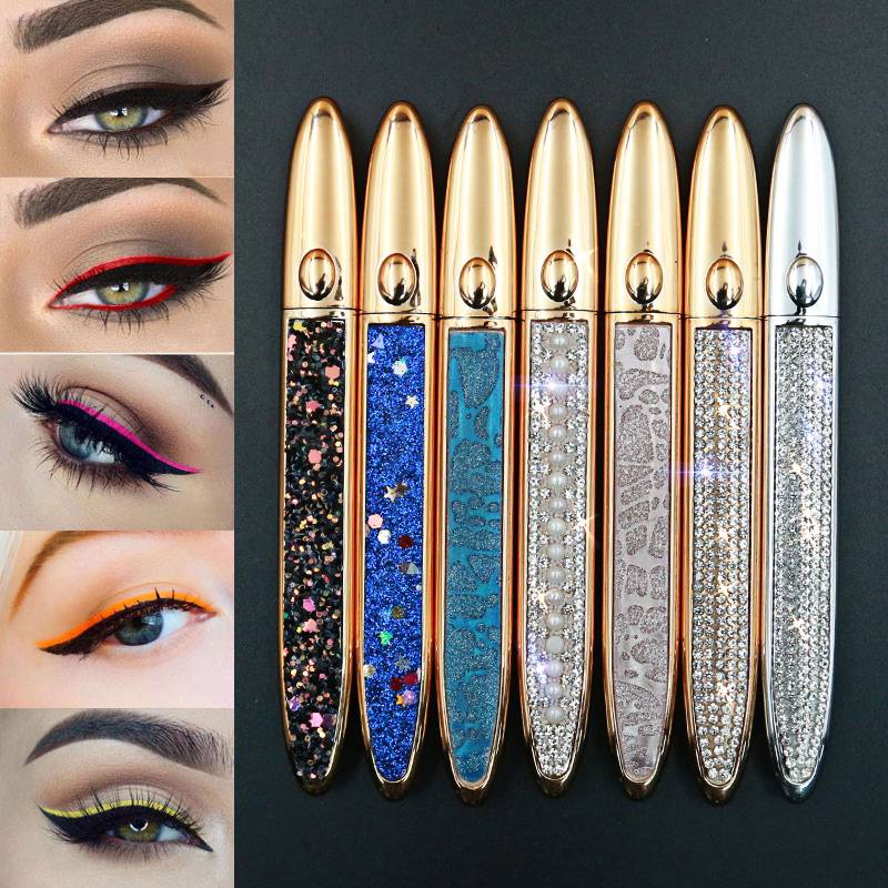 Wholesale Glitter Custom Private Label Adhesive Liquid Eyeliner Pencil