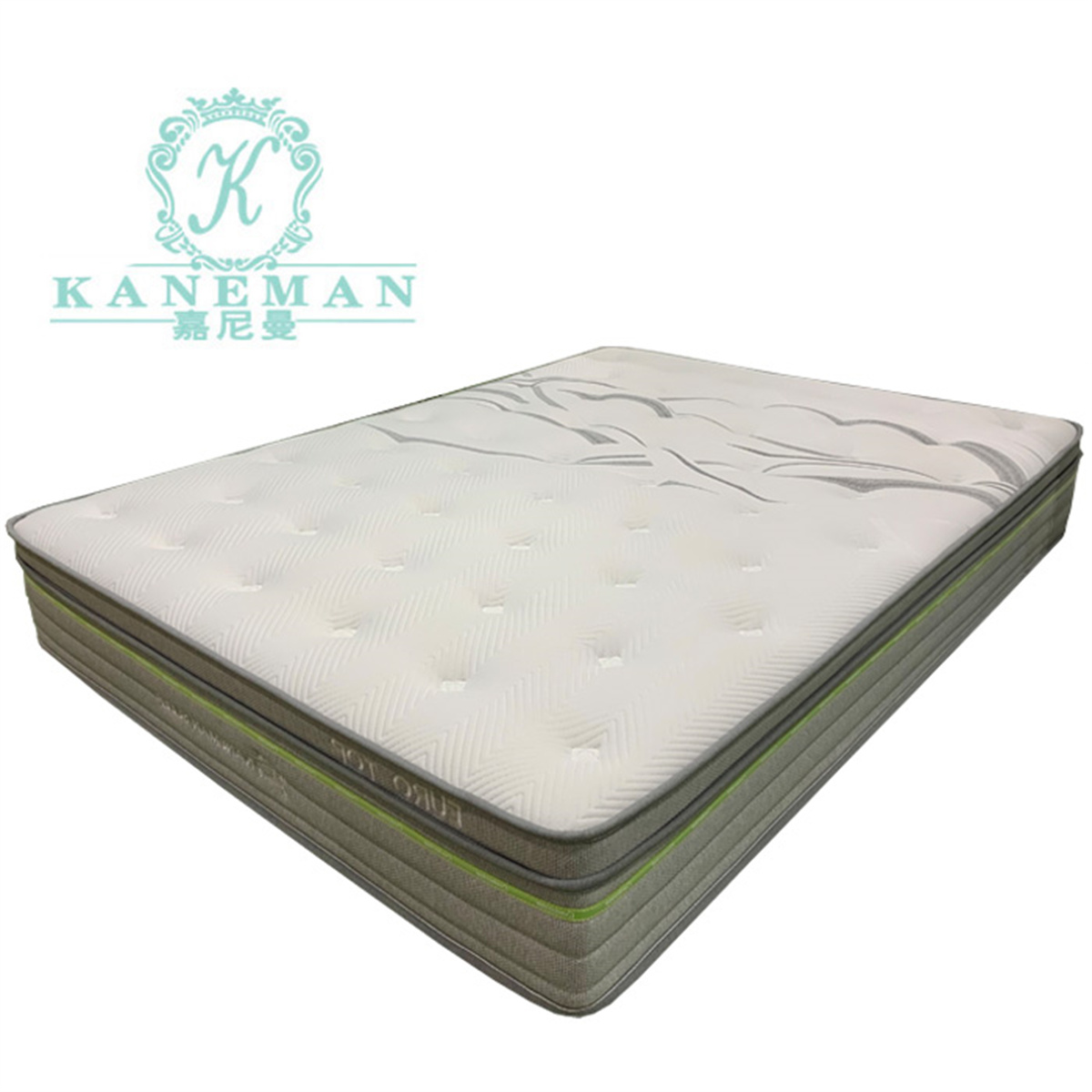 ຈີນຜູ້ຜະລິດ Queen Size 12inch Pocket coil spring mattress online
