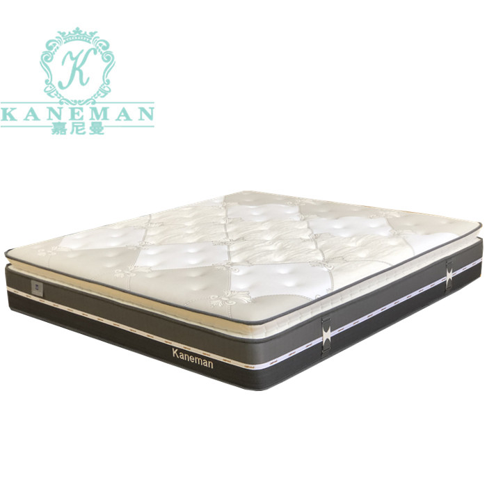 ທີ່ນອນໂຮງແຮມທີ່ດີທີ່ສຸດ 2022 ຂະຫນາດກາງ firm pocket spring pillow top mattress rest well spring mattress 12inch 13inch