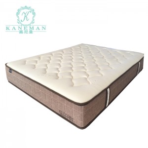 OEM/ODM China Pocket Spring Mattress Single - 8 inch Bonnell spring mattress queen size factory direct for sale roll up cheap bed and mattress in a box – Kaneman