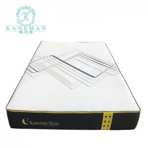 Queen King Size memory foam mattress Kaneman foam factory mattress