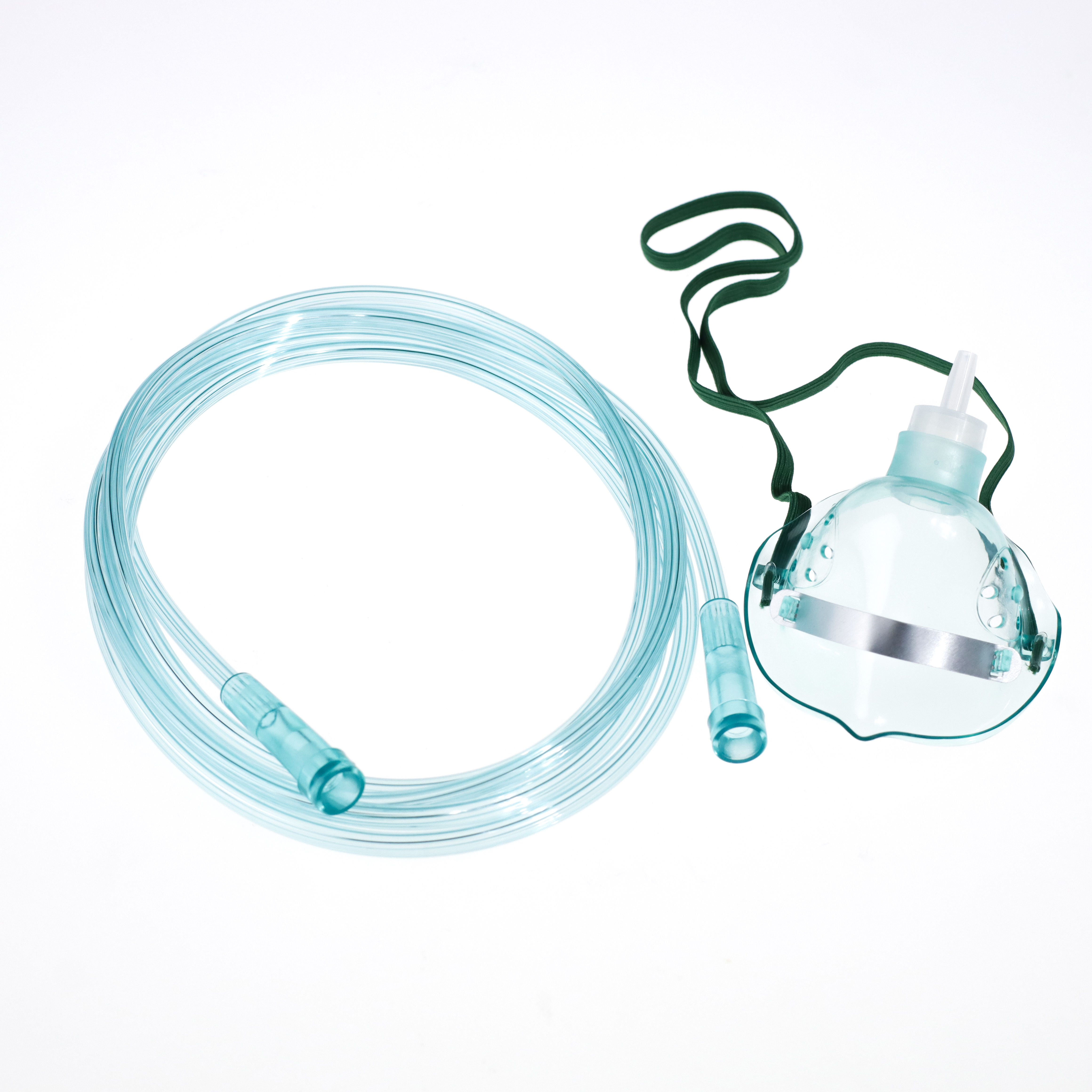 Lekárska jednorazová kyslíková maska ​​s hadičkou
