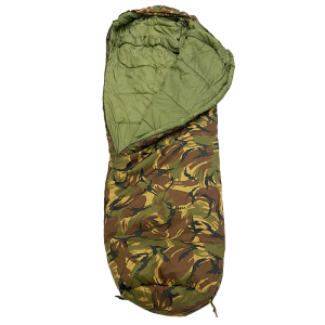 حقيبة نوم مموهة دافئة للاستخدام في الهواء الطلق، حقيبة نوم لتسلق الجبال والتخييم