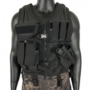 ທະຫານ 1000d cordura tactical shoulder pad ອຸປະກອນທີ່ມີນ້ໍາຫນັກເບົາ molle vest plate carrier vest tactical