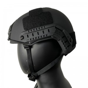 Tactische snelle aramide kogelvrije helm militaire ballistische hoog uitgesneden lichtgewicht kevlar helm