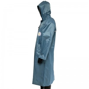 Polisi PVC Coating Rainwear Tactical Jeshi Kijeshi Poncho Raincoat