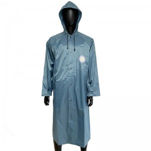 ຕຳຫຼວດ PVC ເຄືອບ Rainwear Tactical Army ເສື້ອກັນຝົນ Poncho