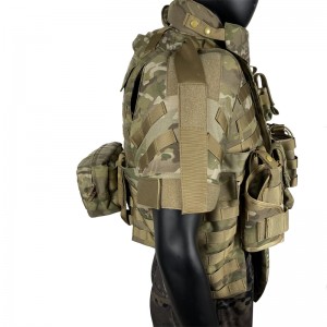 vojaški modularni oklep za celotno telo taktična oprema lahek molle balistični jopič nosilec plošče taktični neprebojni jopič