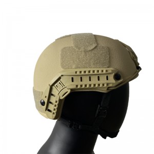 Hurtig ballistisk hjelm letvægts højbeskyttende politi og hær skudsikker hjelm