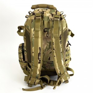 600D High Quality Camouflage tub rog tactical multifunctional knapsack mus ncig teb chaws hiking rucksack hnab ev khoom