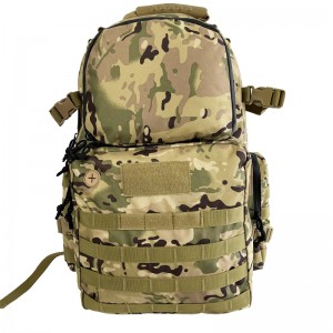 600D hochwertiger militärischer taktischer multifunktionaler Rucksack mit Tarnmuster, Reise- und Wanderrucksack