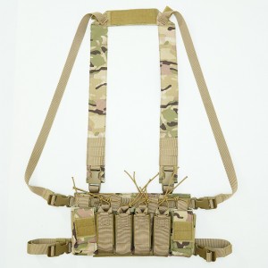 Tactical Chest Rig X Harness Assault Plate Carrier με μπροστινό πίνακα αποστολής