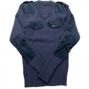 Suéter militar táctico de comando de lana excedente militar