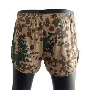 Pantalon élastique de haute qualité, camouflage tactique, short de natation pour hommes, short en soie pour course à pied
