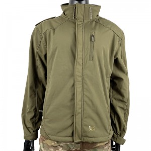 Thick Warm Tactical Army Softshell Jacket Ndi Hood