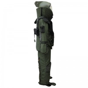 Lögregla Öryggi Full vernd Anti Bomb Suit Sprengisprengjuförgun EOD Suit