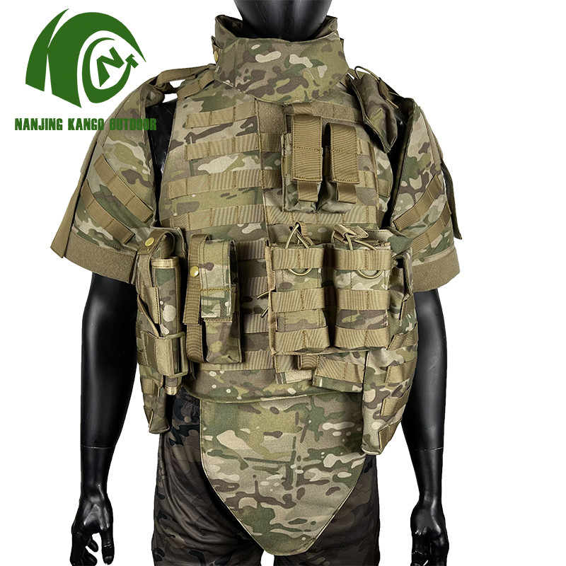 sesole modular 'mele o tletseng lihlomo thepa ea maqheka lightweight molle ballistic vest plate carrier tactical bulletproof vest Featured Image