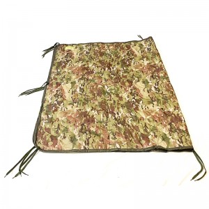 Mauto Giredhi Poncho Liner Blanket - Woobie (Multi Camo)