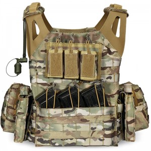 Military Modular Assaults Vest System Kompatibel med 3 Day Tactical Assault Rygsæk OCP Camouflage Army Vest