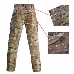 Camouflage Tactical Military Clothes Training BDU Jacket Ati sokoto