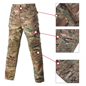 Камуфлажа тактичка воена облека за обука БДУ Јакна и панталони