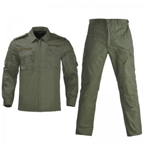 छलावरण सामरिक सैन्य कपड़े प्रशिक्षण बीडीयू जैकेट और पैंट