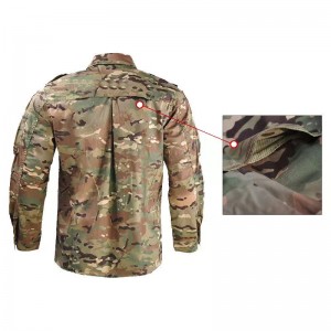 Jaket dan Celana Latihan Pakaian Militer Taktis Kamuflase