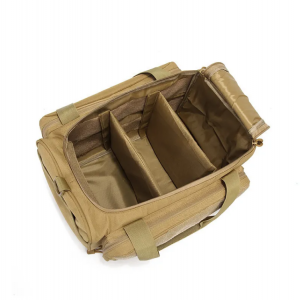Deluxe Tactical Range Bag sotilaallinen Duffle reppu käsiaseille ja ammuksille