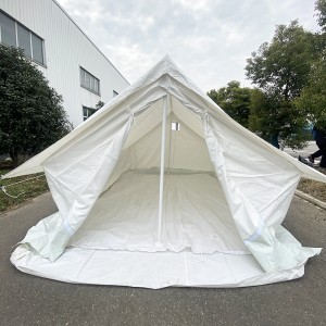 White Waterproof Army Military Relief Tent Para sa ...