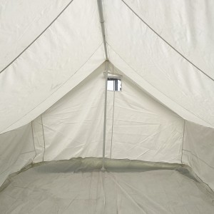 White Waterproof Army Military Relief Tent Para sa Sanitary