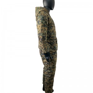 Tuta da uomo militare Tuta mimetica in nylon Woobie con cappuccio per l'esercito
