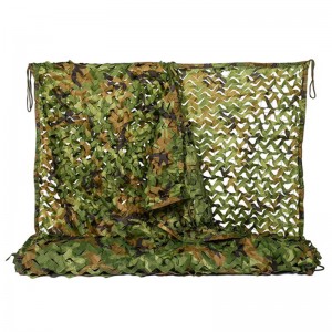 Woodland Camo Netting Camouflage Net para sa Camping Hunting Shooting Military Sunscreen Nets