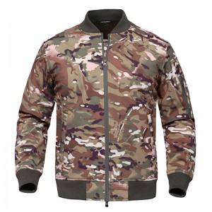 MA1 Winter Wind and Cold Waterproof Camouflage Soft Shell Hiking Jacket