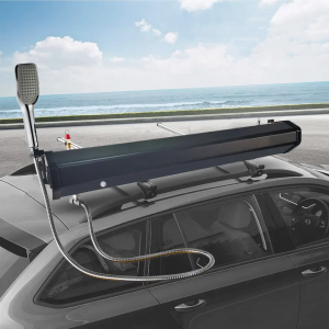 KANGRUN 20L luksuzni dizajn vanjski auto solarni tuš cestovni tuš rezervoar za vodu Kampiranje s mjeračem temperature