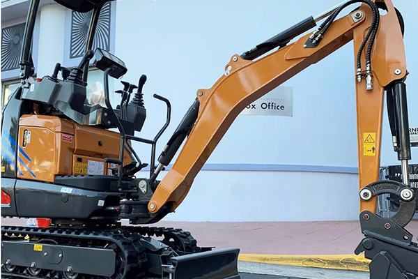 CASE gives first look at upcoming CX15 EV battery electric mini excavator