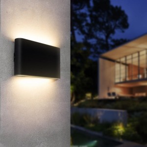 10W 3000K Indoor Outdoor IP65 Waterproof Wall Lamp Modern Wall Sconce LED Lighting Fixture