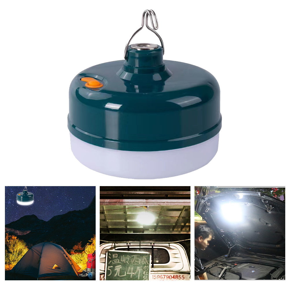 Lampadina a LED ricaricabile da 36 W Lanterna di carica USB Lanterna portatile di emergenza per u mercatu di notte Luce di campeghju all'apertu in casa Immagine presentata