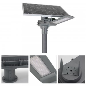 Modern smd Ny Solar Led Street Light Utomhusbelysning 50W 100W 200W IP65 Vattentät