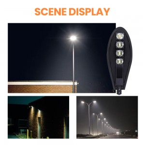 Özel Sıcak Satış Suya Dayanıklı Alüminyum Sokak Lambaları Cobra 100W Sokak Lambası LED Işık Armatürleri