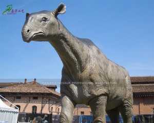 Antikva Besto Paraceratherium Statuo Besto Animatronic por Zoo Park AA-1248