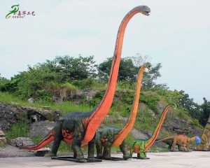 Mtengenezaji wa Ukubwa wa Maisha wa Dinosaurs za Animatronic Dinosaurs Shunosaurus AD-051